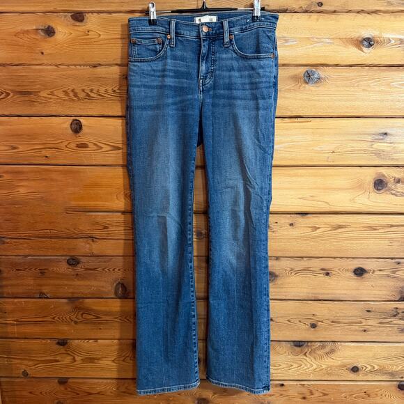 Madewell Kick Out Full Length Blue Jean Size 26 - Picture 1 of 7